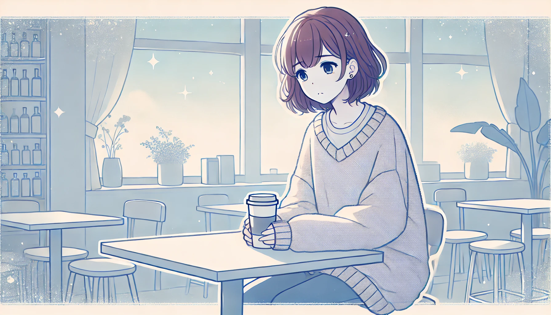パパ活で悩んでいる女性のイメージ